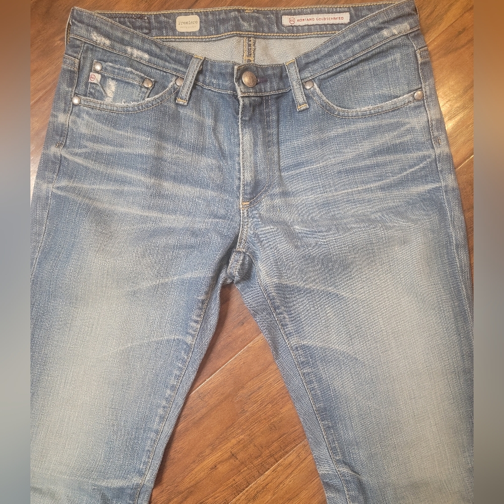 Adriano Goldschmied 20 year AG-ed Jeans Premiere skinny straight sz 28